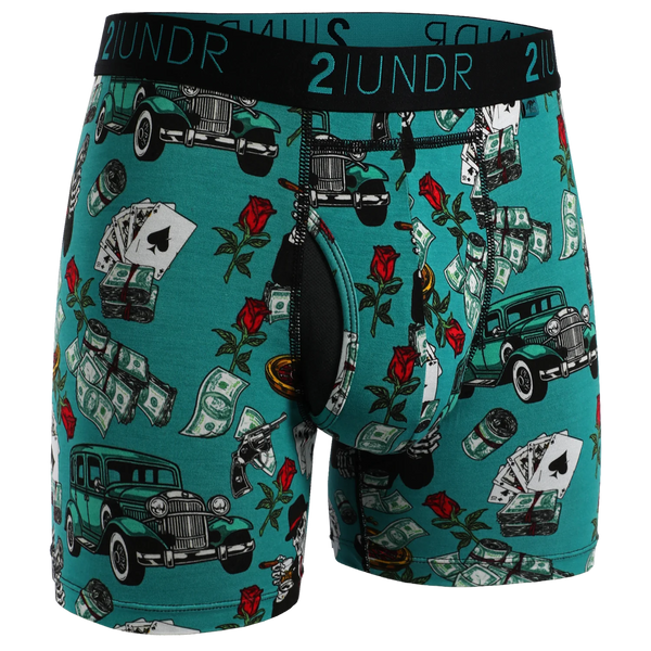 2UNDR - SWING SHIFT BOXER BRIEF - MOBSTERS