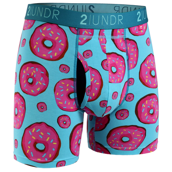 2UNDR Swing Shift Boxer Brief - Donuts (6" inseam)