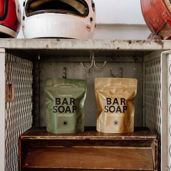 Charcoal Bar Soap - Cedarwood