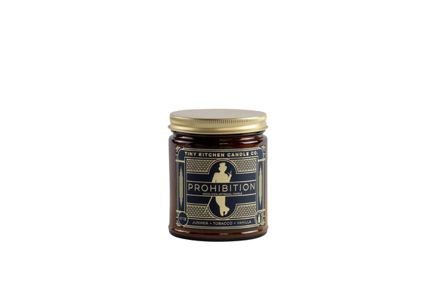 Prohibition Wood Wick Candle- 8 oz.