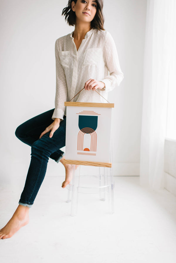 13" MAGNETIC Poster Hanger Frame