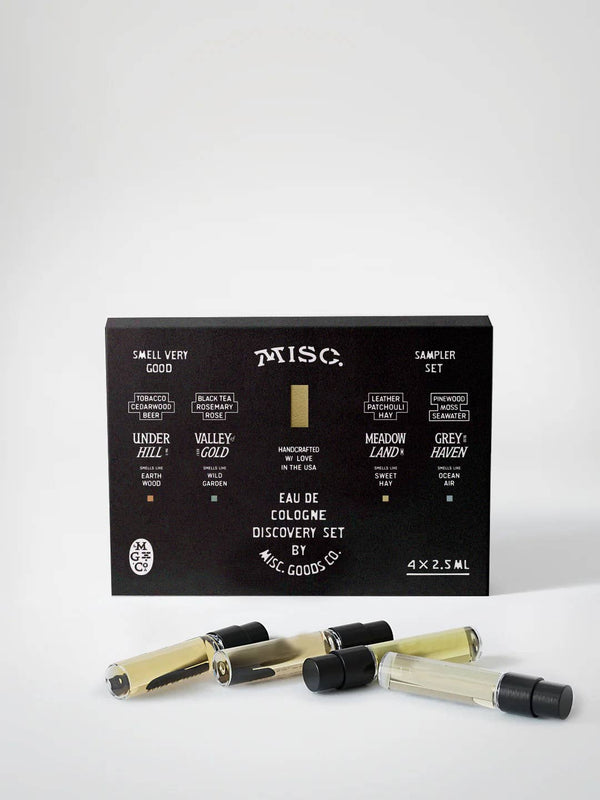 Discovery Smell Set – 6 Unisex Eau de Cologne Samples