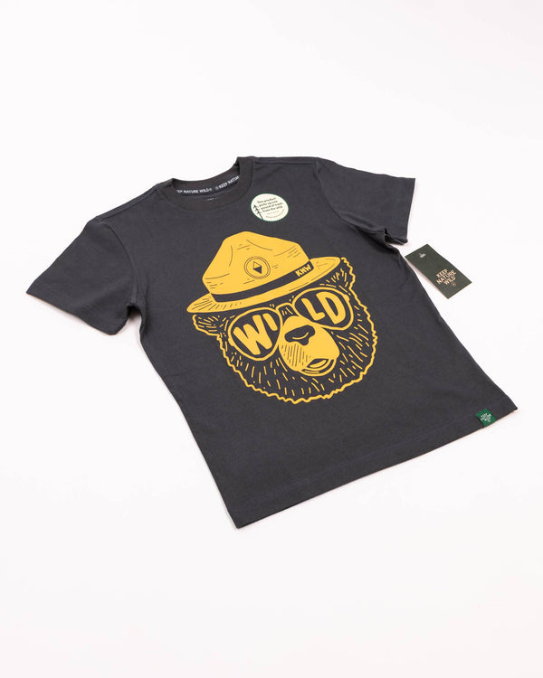 Wildbear Youth Tee : Coal