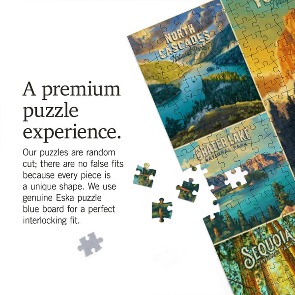 Oil Painting National Park Series Puzzle