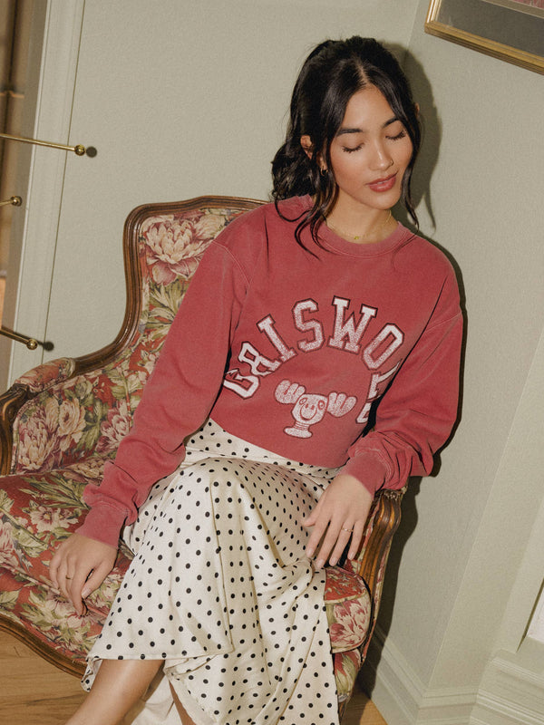 Griswold Christmas Sweatshirt : Crimson