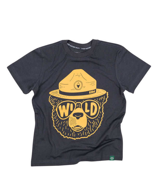 Wildbear Youth Tee : Coal