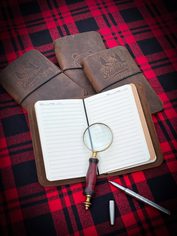 Leather Journal: Blank Front