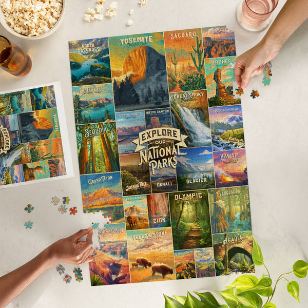 Oil Painting National Park Series Puzzle
