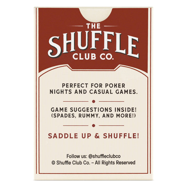 Vintage Western Playing Cards – Cowboy-Inspired Deck