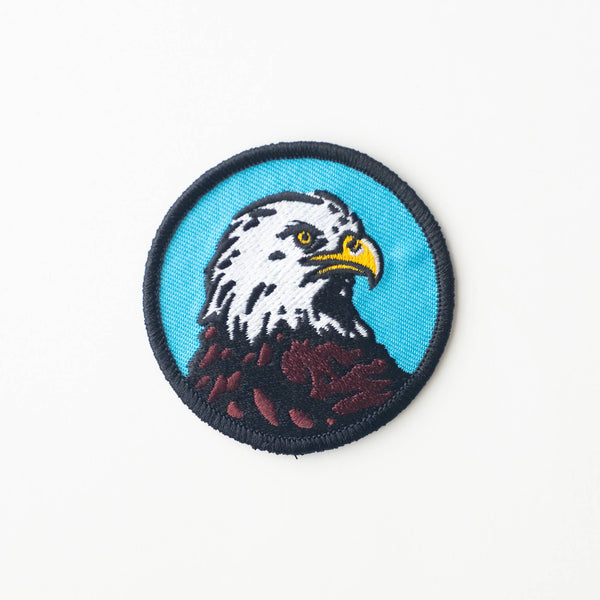 Freedom Eagle Embroidered Iron on Patch