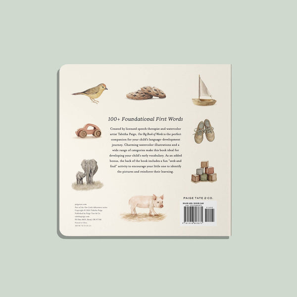 Our Big Book of First Words (Baby Board Book)