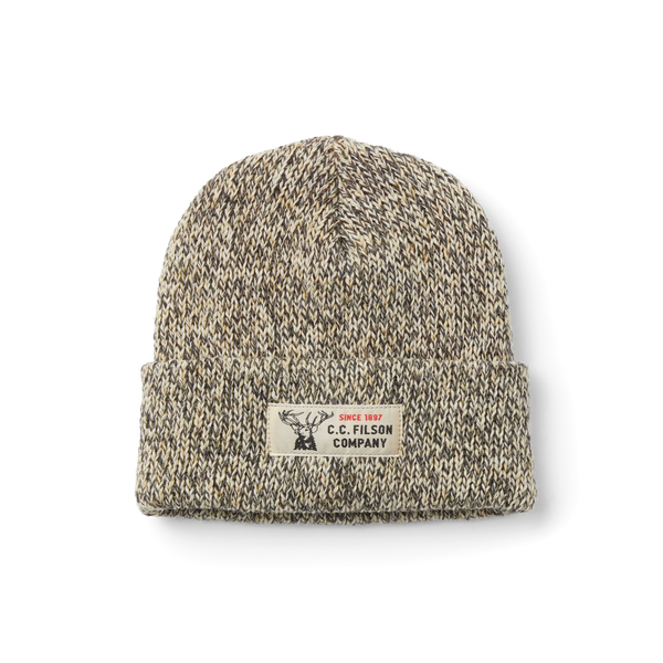 Lined Ragg Wool Beanie : Charcoal Heather