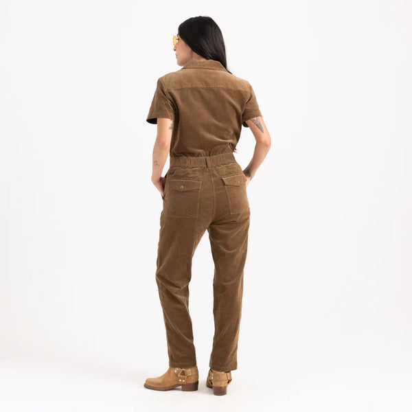 Layover Cord Jumpsuit : Otter