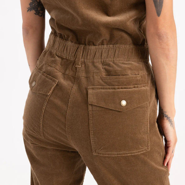Layover Cord Jumpsuit : Otter