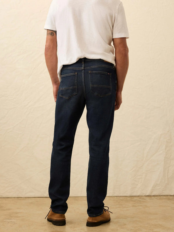 Stretch Terry Indigo 5-Pocket Pant - Belmar Coast Wash