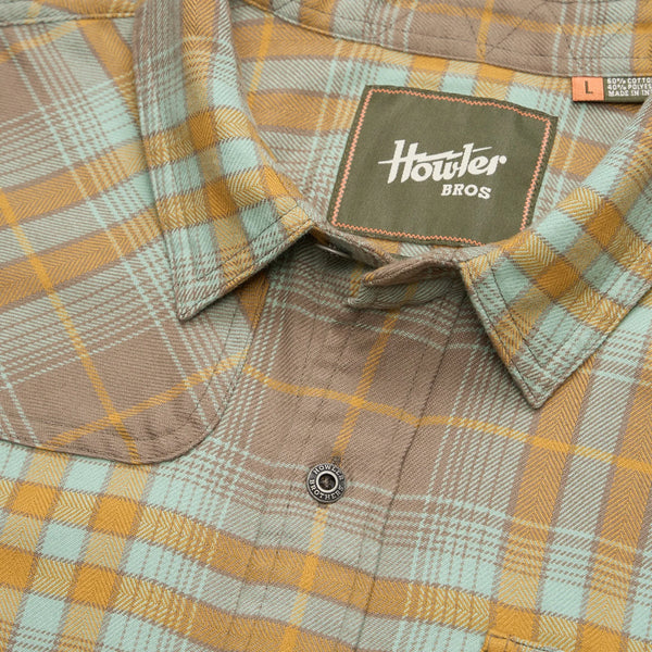 Harker's Flannel - Kempton Plaid : Taupe