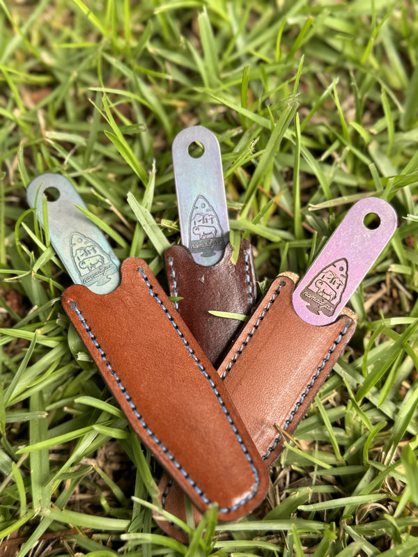 Limited Edition Titanium Arrowhead Divot Tool