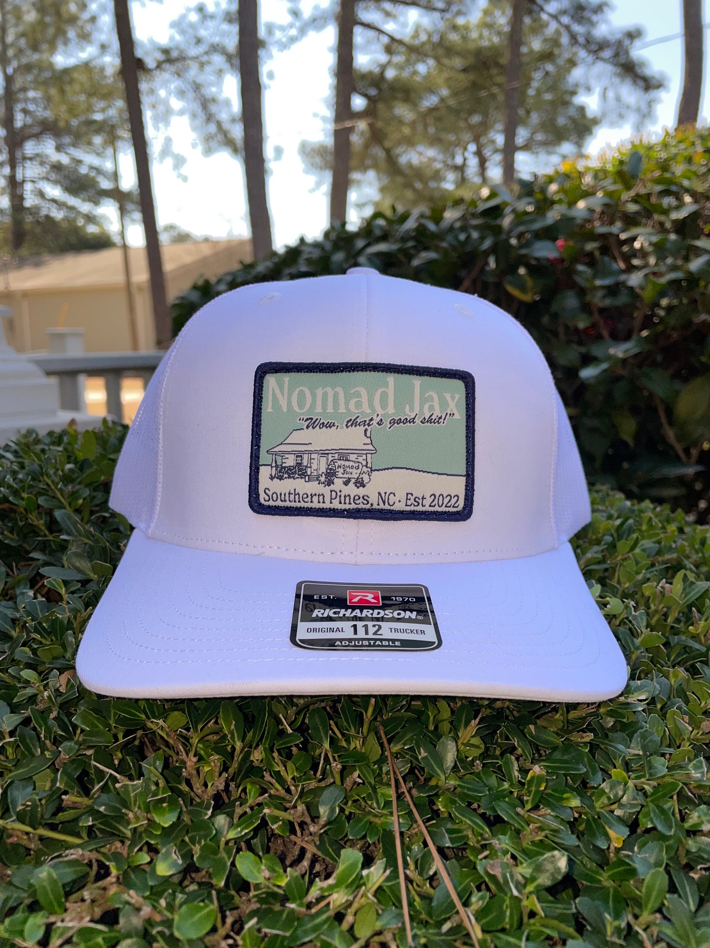 "Wow, that's good shit!" Trucker Hat - White