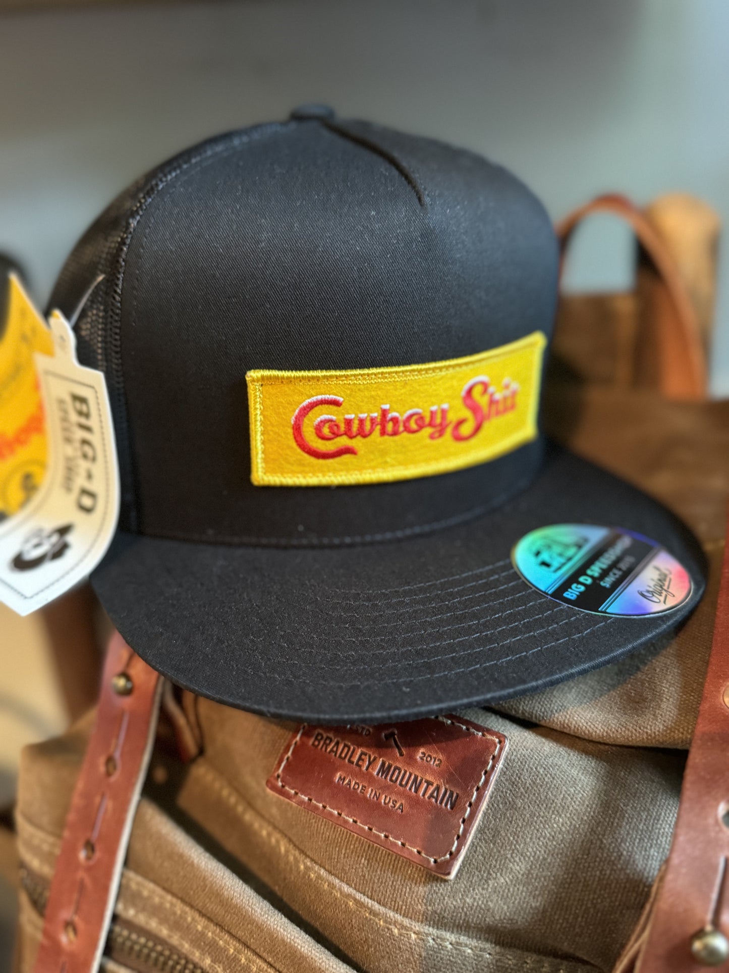 Cowboy Shit Hat- Black Topo Chico