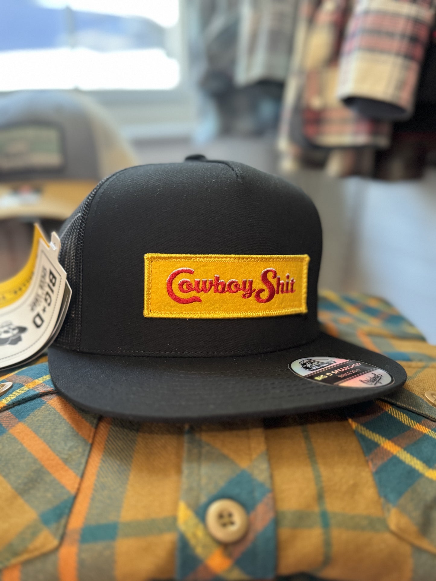 Cowboy Shit Hat- Black Topo Chico