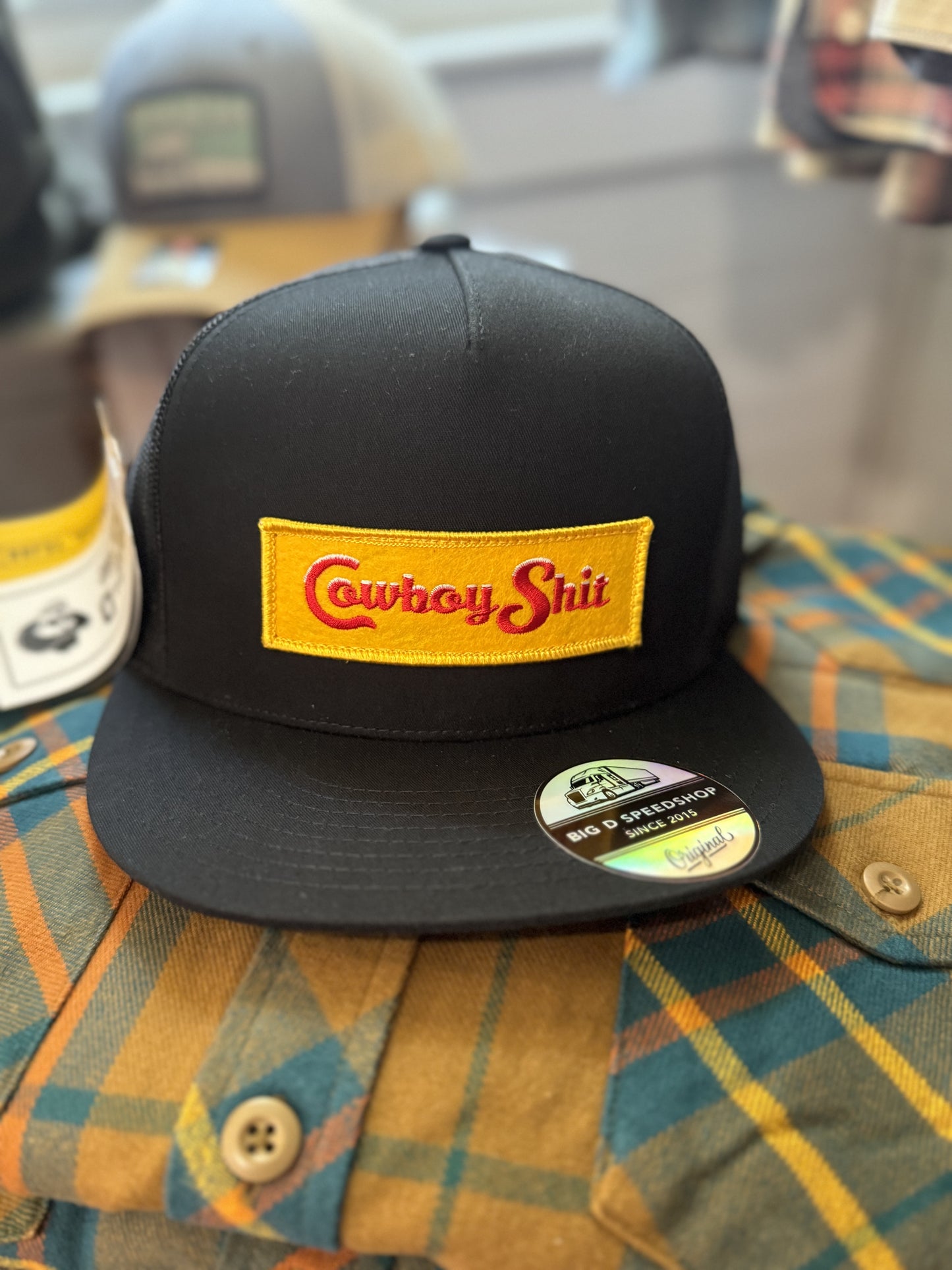 Cowboy Shit Hat- Black Topo Chico