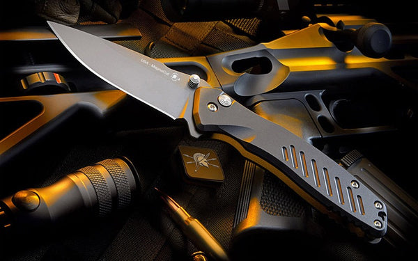 PALLAS "BLACK OUT" BUTTON LOCK- S45VN