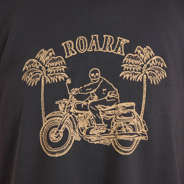 Moto Skeleton Boxy Crop Top