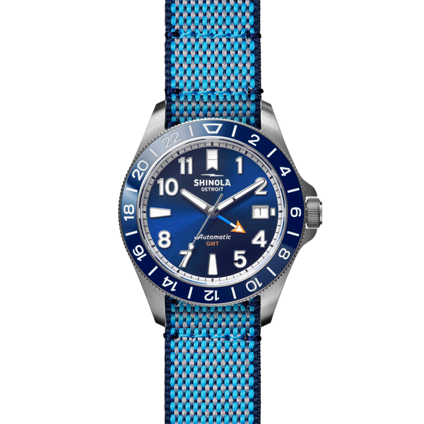 Monster GMT 40mm Automatic Watch : Navy