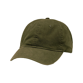 Sportsman Cap Dad Hat - Dark Olive Chino Twill