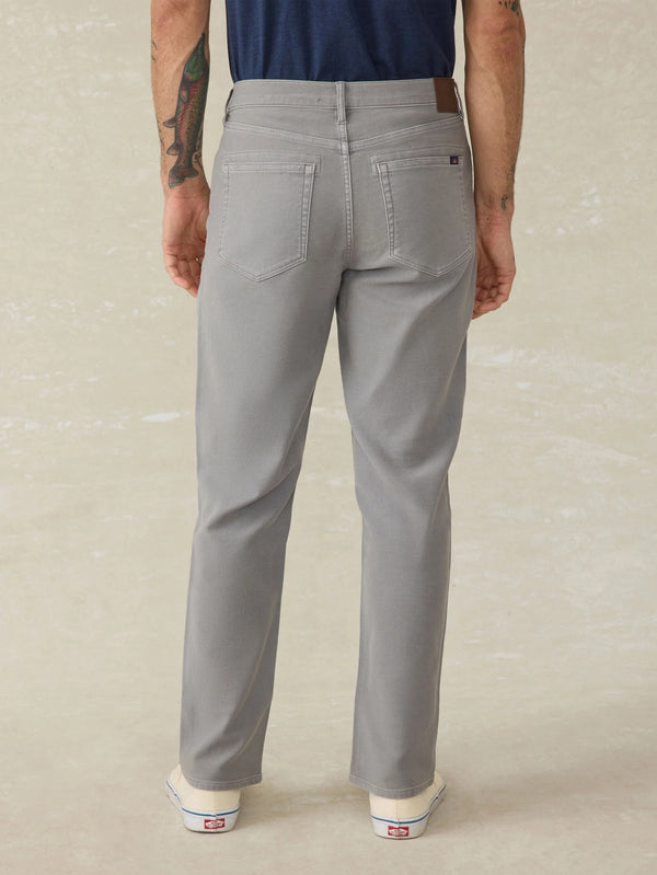 Stretch Terry 5-Pocket Pant - Iron