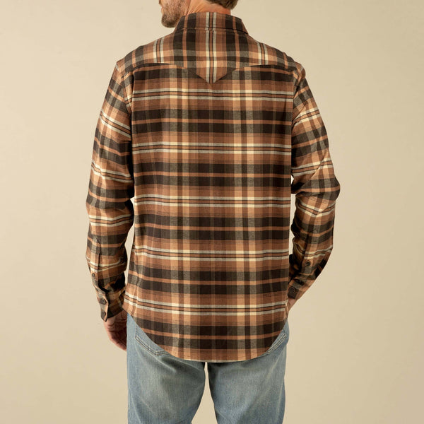 Moab Flannel Shirt - Brown/Black