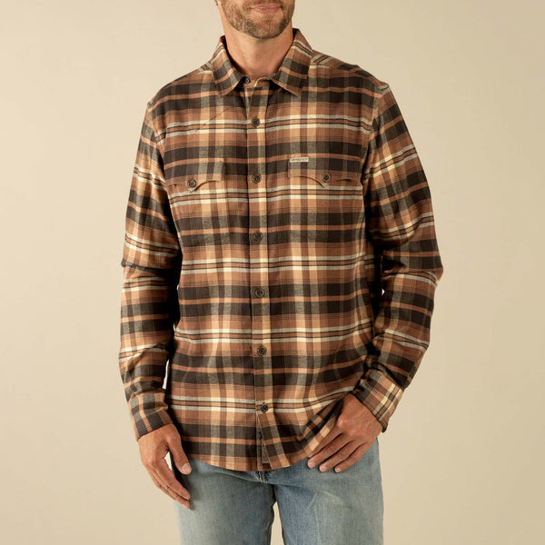 Moab Flannel Shirt - Brown/Black