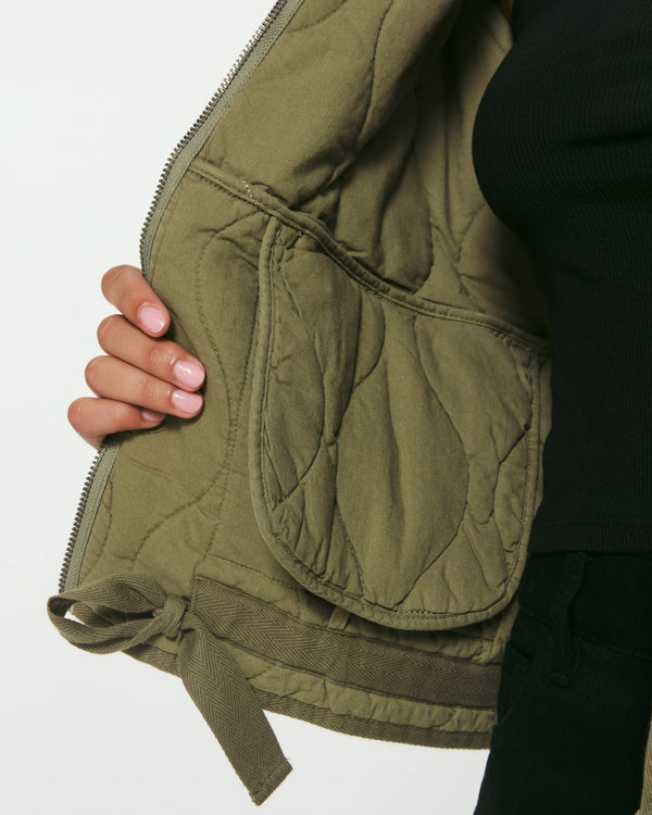 Rory Full Zip Jacket - Olive