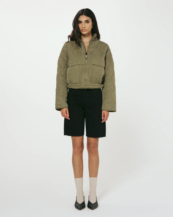 Rory Full Zip Jacket - Olive