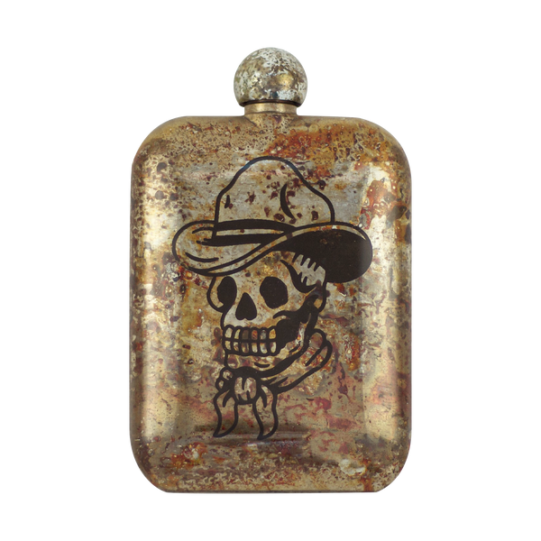 Cowboy Whiskey Flask