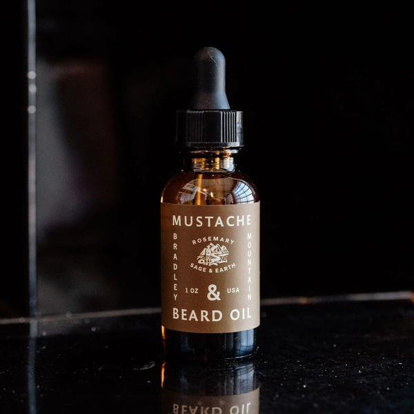 Mustache & Beard Oil: Rosemary & Sage