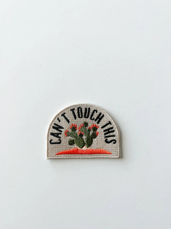 Can't Touch This Iron On Patch
