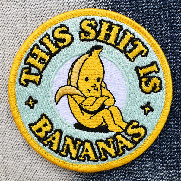 This is Bananas (Iron-On Patch)