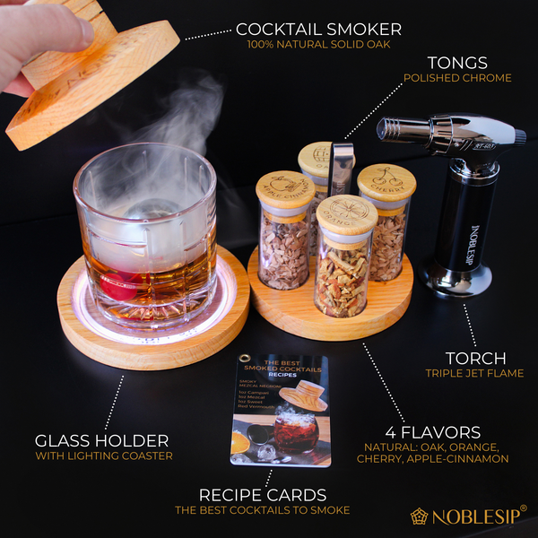 Cocktail Smoker Kit "Smoky Pro"