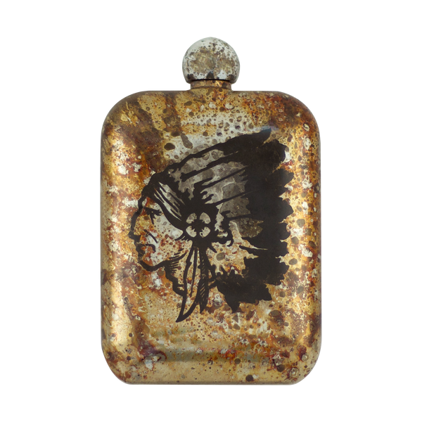 Chieftain Whiskey Flask
