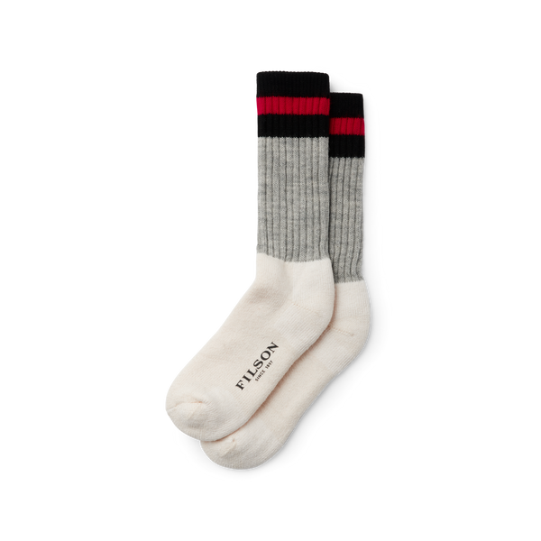 1970s Logger Thermal Socks - Blk/Red