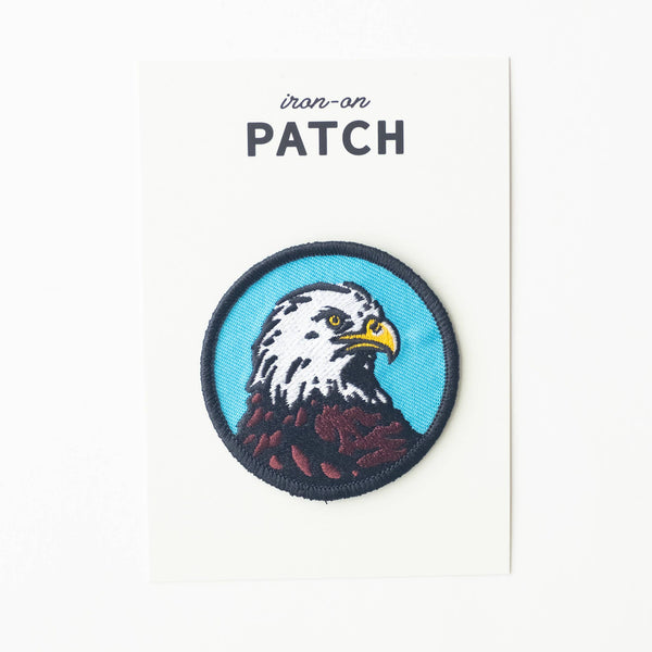 Freedom Eagle Embroidered Iron on Patch