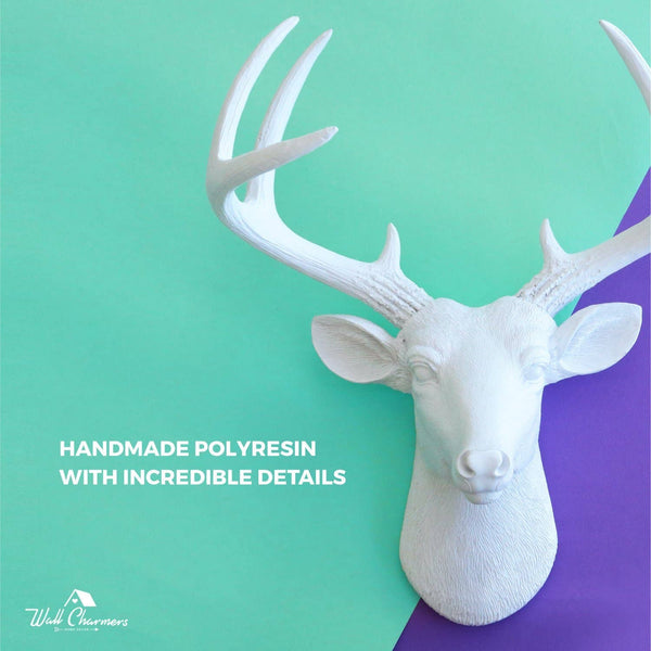 The Virginia Mini Deer Head Faux Taxidermy Single Color