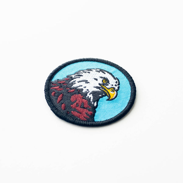 Freedom Eagle Embroidered Iron on Patch