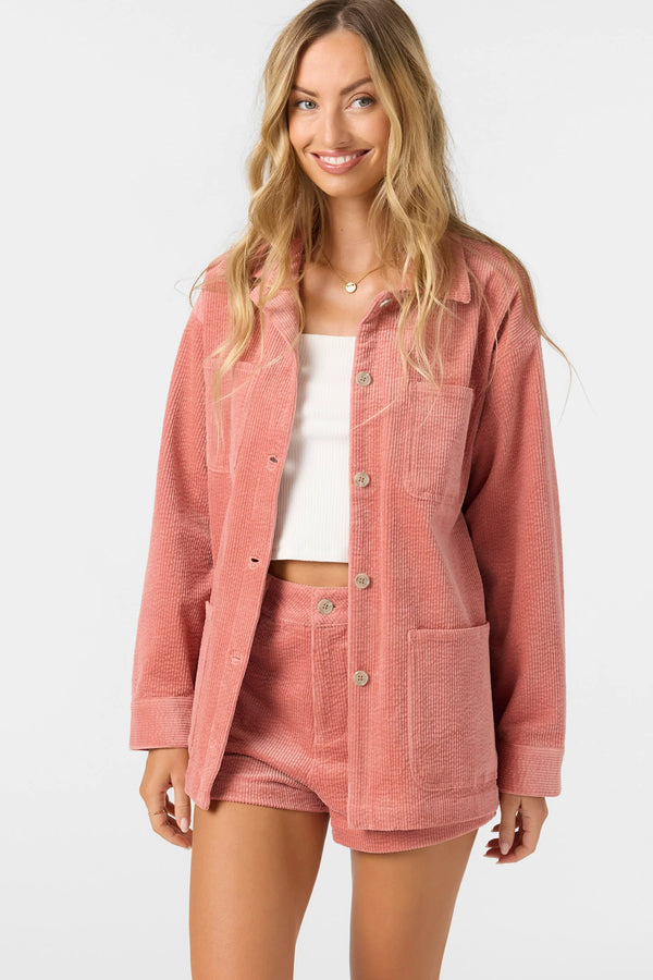 Langford Shacket : Desert Sand