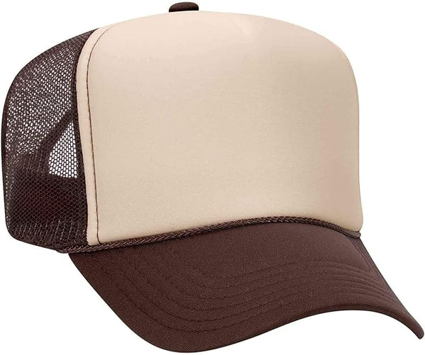 Otto Trucker Hat / Brown, Tan