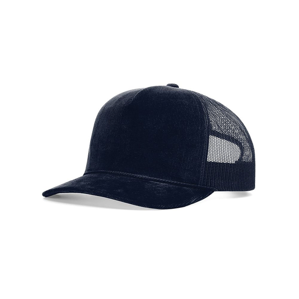 Richardson Troutdale Corduroy Trucker Cap - Navy