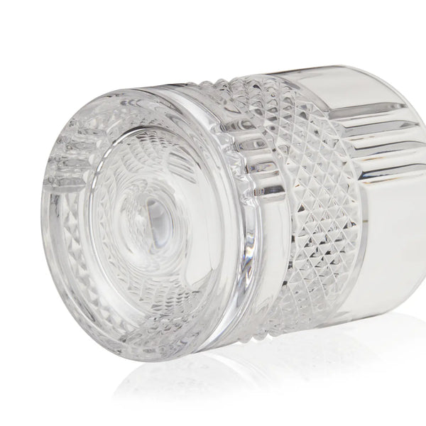 Revolve Spinning Rocks Glass