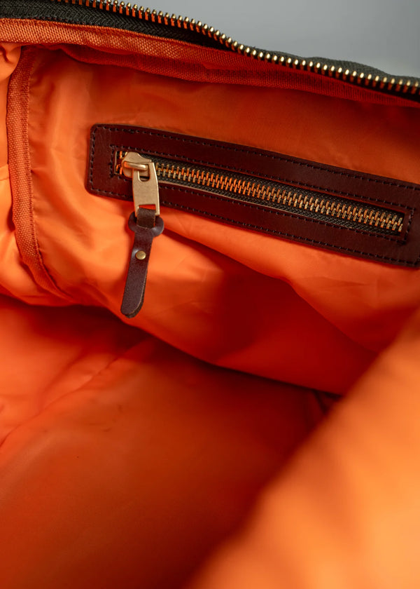 Waxed Canvas Nomad Bag