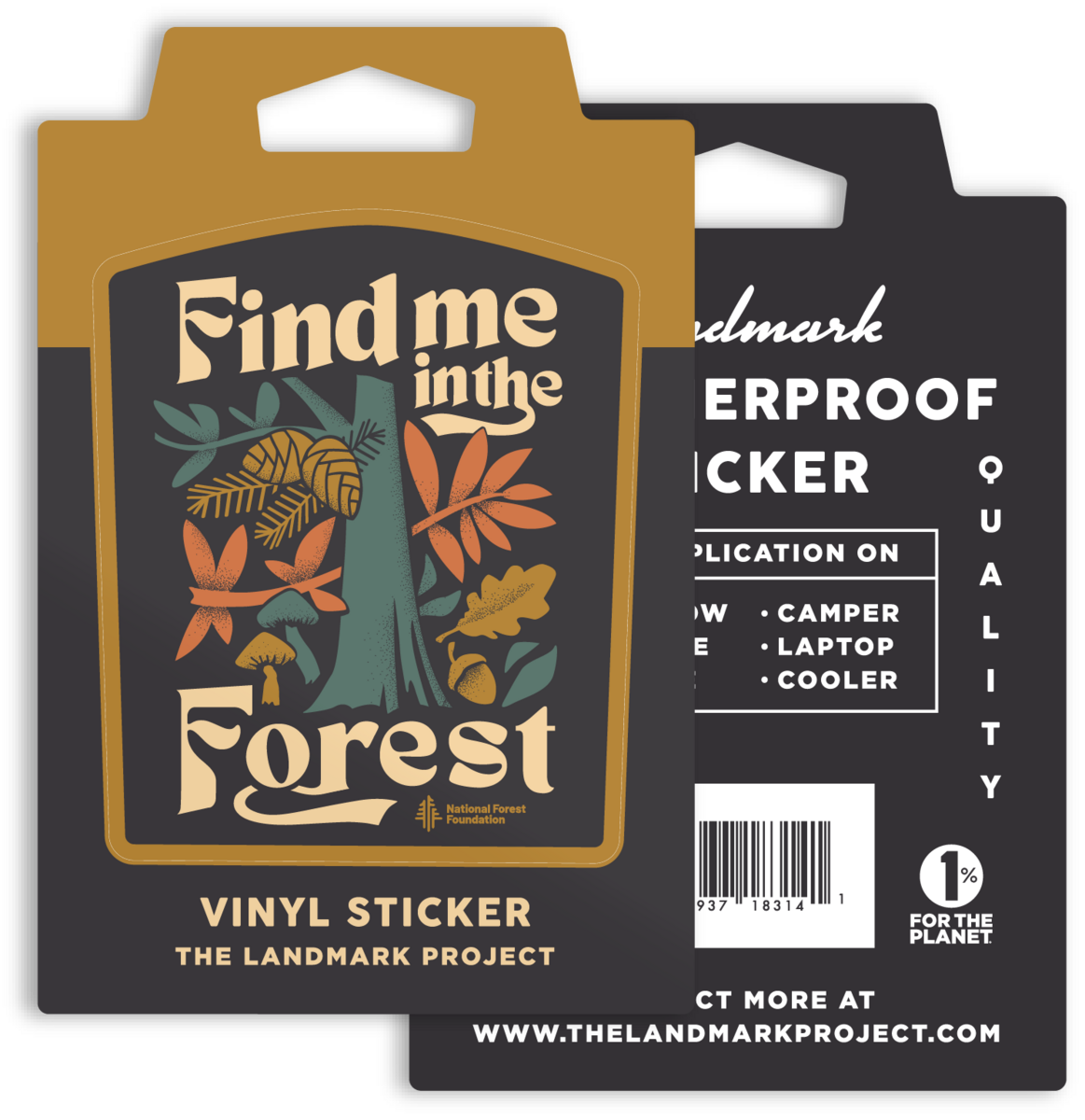Explore in the Forest Sticker for Sale by jaimemarilyn